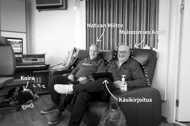 Miitre Virtanen ja Anssi Järvinen