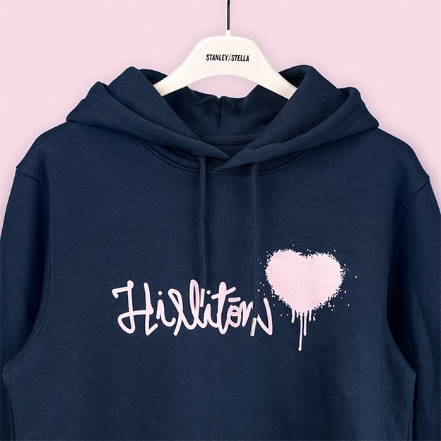 Arla Hillitön Hupparit Painatuksella Digitaalinen Painatus