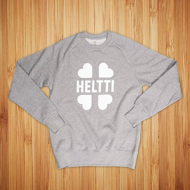 Collegepaidat painatuksella Heltti