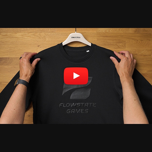 Flowstate Games Collegepaidat 3D-Painatuksella