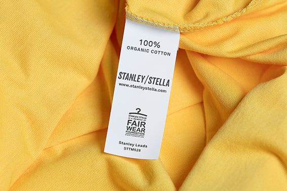 Stanley/Stellan Unisex T-paita Stanley Leads on Fair Wear Foundation sertifioitu
