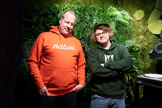 Radio Helsinki Felix Lybeck Ja Natua Miitre Virtanen