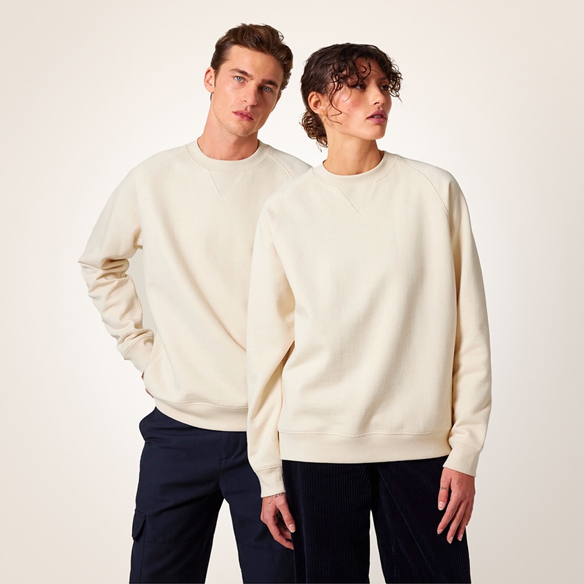 Stanley/Stella Knoxer crew neck -college on suunniteltu heijastamaan amerikkalaisen urheilumuodin aitoa henkeä vuosikymmenten takaa. Tämä vintage-henkinen luomupuuvillainen huppari on mukava ja rennosti istuva ja se tarjoaa klassisen urheilullisen ilmeen.