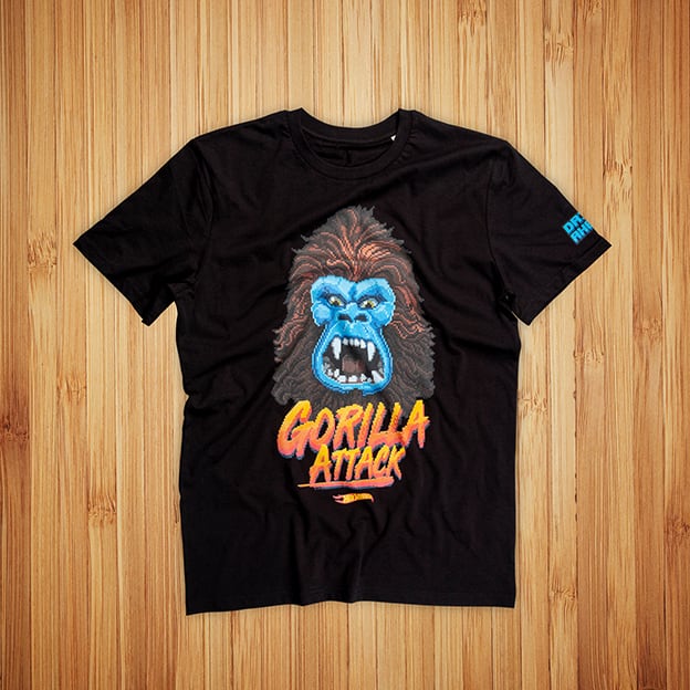 T-Paidat Painatuksella Gorilla Attack Hot Wheels