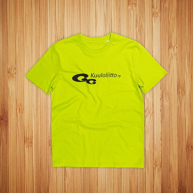 T-paidat painatuksella Kuuloliitto