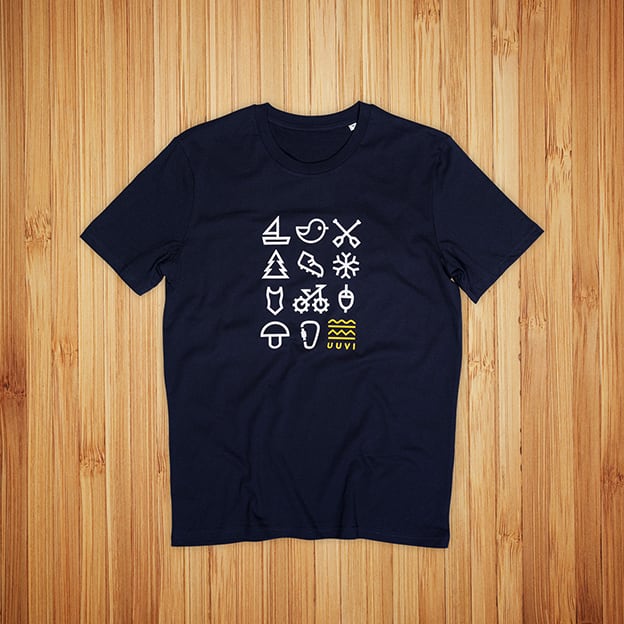 T-paidat painatuksella Uuvi