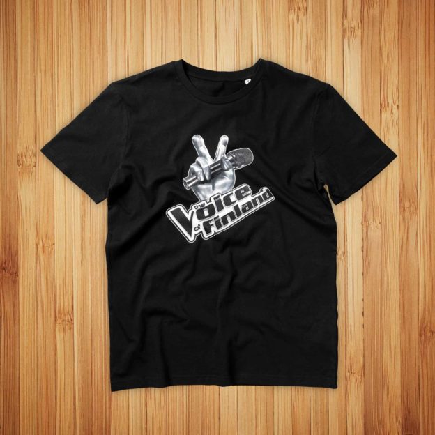 The Voice of Finland T-paidat DTG-painatuksella